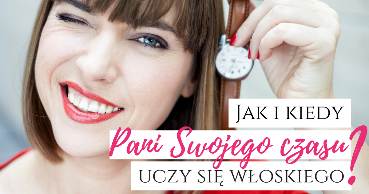 pani swojego czasu włoski ola budzyńska